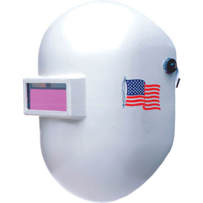 Honeywell Fibre-Metal® Pipeliner 110 Welding Helmet, Fiberglass, Shade 10, Ratchet Headgear