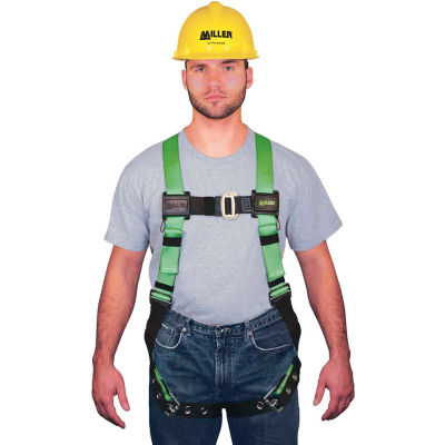 Miller® HP™ Non-Stretch Harness, Mating & Tongue Buckle, Universal, 650T-4/UGK