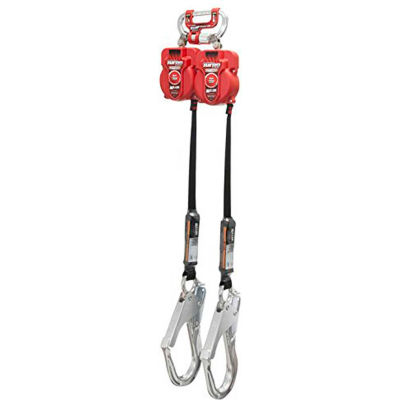 Miller® Twin Turbo™ G2 9'L Fall Protection System, Aluminum Rebar Hooks, MFLC-12-Z7/9FT