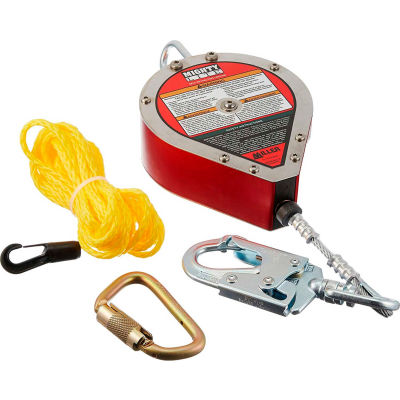 Miller® MightyLite™ Self-Retracting Lifeline, 20' L, Galvanized Cable, RL20G-Z7/20FT