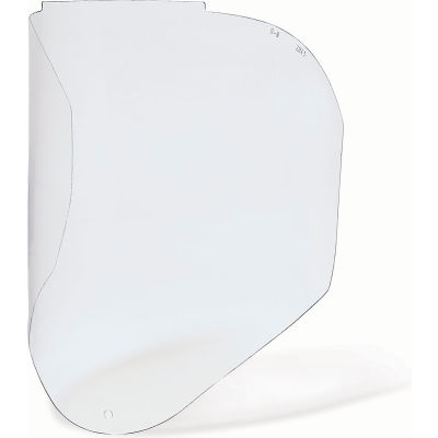 Honeywell Uvex® Bionic Faceshield Replacement Visor, Polycarbonate, Clear Uncoated, 1/Each
