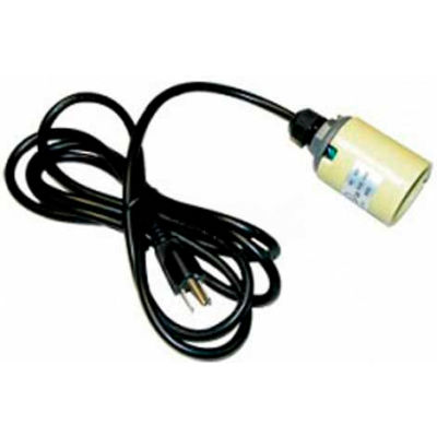 Hydrofarm Cord Set W/Socket For Vertical Hanging, 8 Ft.
