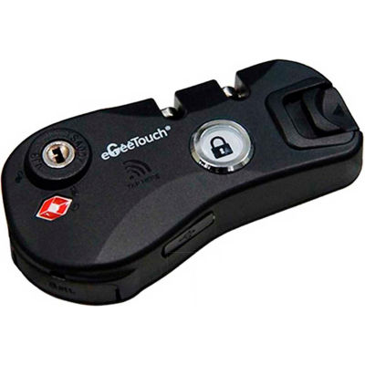 eGeeTouch Smart Luggage Zipper Lock 5-03000-M9 - NFC Access - DIY - Black