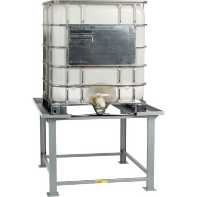 Little Giant® IBC Stand IBCS-5252 with Outside Corner Lip 52 x 52 x 35-1/2