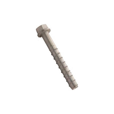 1/4" x 3" Mechanical POWER-Skru™ Anchor - Hex Flange Head - Steel - Galvanized - Pkg of 100