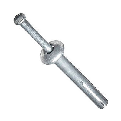 1/4" x 1-1/2" Nail-It™ Zamac Drive-Nails - Mushroom Head - Stainless Steel Nail - Pkg of 100