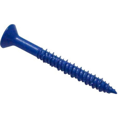1/4" x 3-3/4" Wejcon® Concrete Screw - Phillips Flat Head - Steel - Pkg of 100