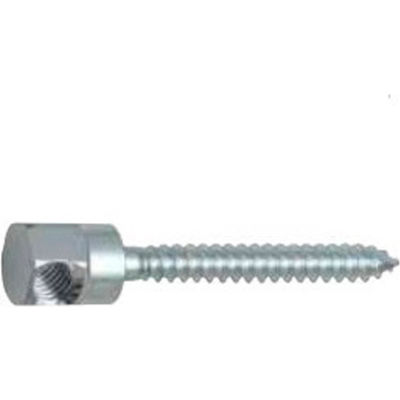 Hang-TITE™ Wood Side Rod Hanger Anchor - 3/8" Rod - 2" Screw - Steel - Zinc - Pkg of 100