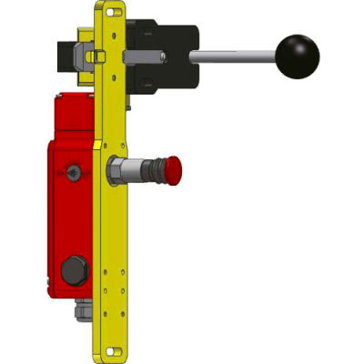 IDEM 210001 GBL-1 Gate Bolt Act(Left Hand), 14"L x 6"W x 4"H