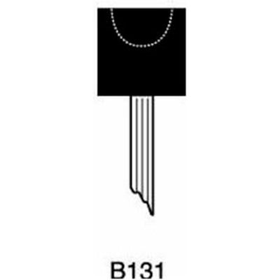 Grier Abrasives Mounted Point B131, 1/2" x 1/2" - 1/8x1-1/2 Shank, 60, Blue - Pkg Qty 100