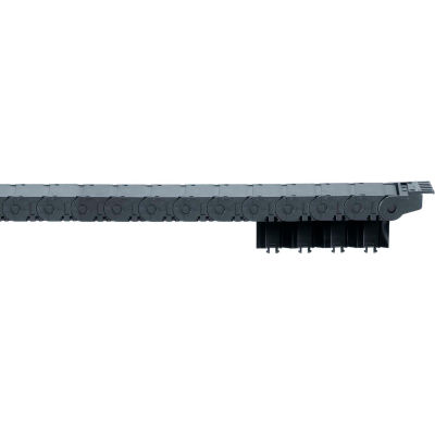 Igus® 2480-10-100-0-1 Energy Chain® System, 1.38" x 4.69" Outside, 3.94" Bend, 1' Length
