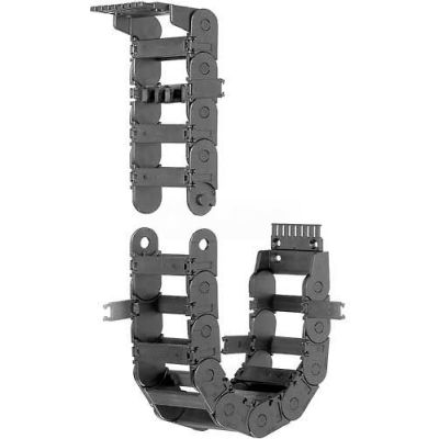 IGUS 250-07-100-0 250-07-100-0 Energy Chain® Cable Carrier, Snap Open Crossbar Top