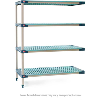 MetroMax 4 4-Tier Add-On Unit - 48"W x 21"D x 63"H