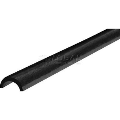 Knuffi Pipe Bumper Guard, Type R30, 196-3/4"L x 2"W x 1"H, Black, 60-6792-3