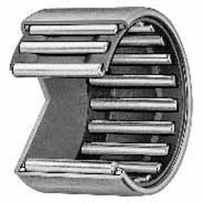 IKO Shell Type Needle Roller Bearing INCH, Heavy Duty, Closed End, 7/16 Bore, 11/16 OD, .500" Width