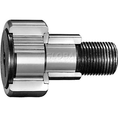IKO Cam Follower ECC Collar Full Comp Screwdriver Slot DBL Sealed 40mm OD 20mm W M18 x 1.5 THR