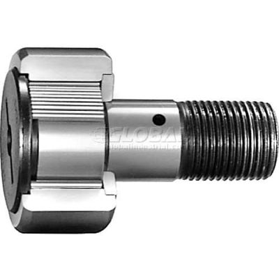 IKO Cam Follower-INCH HD Full Comp Screwdriver Slot 11/16" OD 7/16"W 5/16 - 24 THR