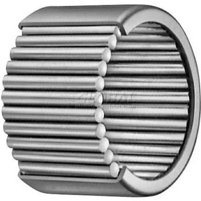 IKO Shell Type Needle Roller Bearing INCH, Grease Retained, 3/4 Bore, 1" OD, .750" Width