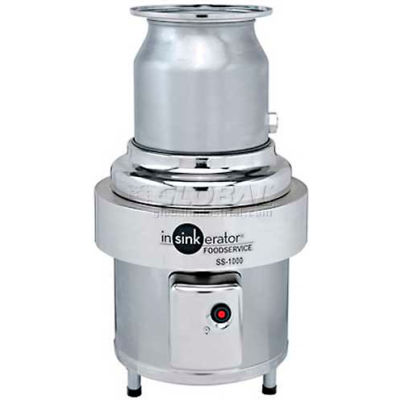 InSinkErator SS-1000 Commercial Garbage Disposer Only, 10 HP