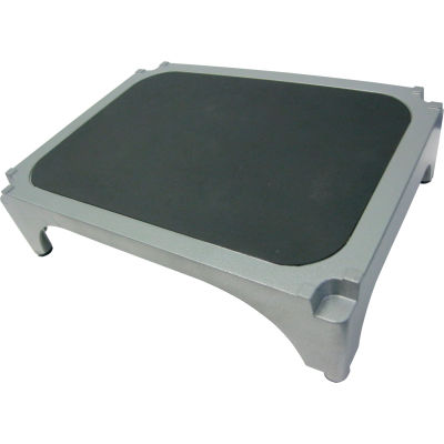 Imperial Surgical® OR-36363 Aluminum Stackable Step Stool with Black Mat - Pkg Qty 4