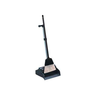 Impact® Lobbymaster® Plastic Lobby Dust Pan Combo Broom W/ Clip, 2610 - Pkg Qty 4