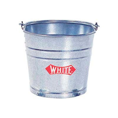 Impact® Pail 14 Qt Utility - Galvanized Steel, 414 - Pkg Qty 6