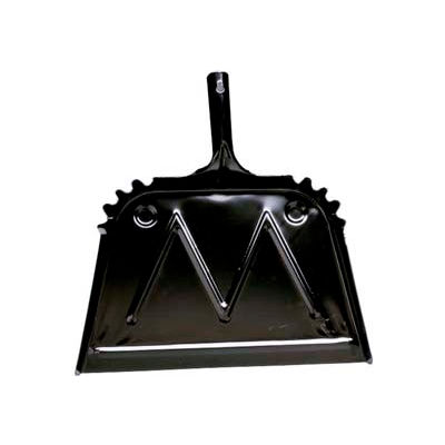 Impact® Metal Dust Pan - 16", Black, 4216 - Pkg Qty 12