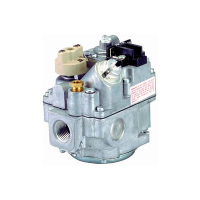 Gas Valve - 1/2" Inlet, Straight-Thru Side Outlets, Uni-Kit Pressure Reg