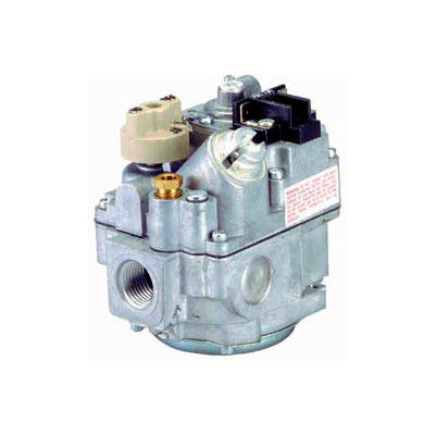 Gas Valve - 1/2" Inlet, Straight-Thru Side Outlets, Uni-Kit Pressure Reg