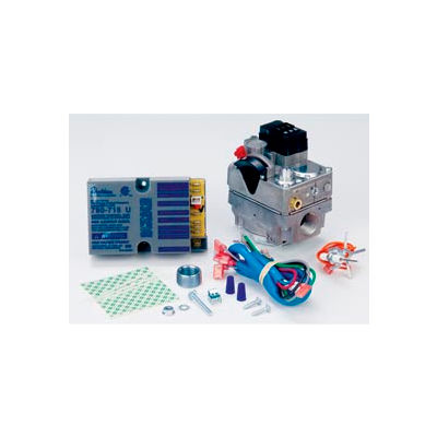 Pilot Ignition System, 1/2" x 3/4" Gas Valve and Nonlockout Ignition Unit