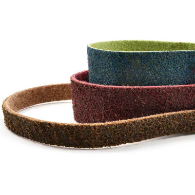 Superior Abrasives 10644 Surf Cond Belt LS 60" x 2.5" Aluminum Oxide Medium - Pkg Qty 4