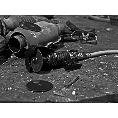 Ingersoll Rand Rear Exhaust Air Cut-Off Tool, 1/4" Air Inlet, 20000 RPM, 0.5 HP