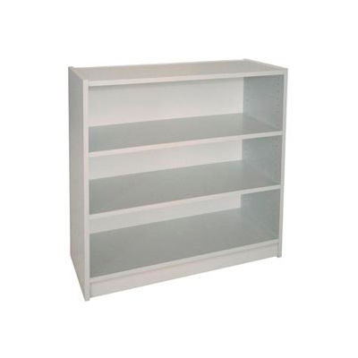 36" Adjustable Bookcase - 36"W x 11-7/8"D x 35-5/8"H Gray