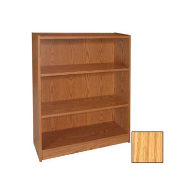 36" Adjustable Bookcase - 36"W x 11-7/8"D x 35-5/8"H Natural Oak