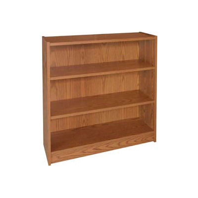 42" Adjustable Bookcase - 36"W x 11-7/8"D x 41-7/8"H Medium Oak