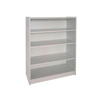 48" Adjustable Bookcase - 36"W x 11-7/8"D x 47-1/8"H Gray