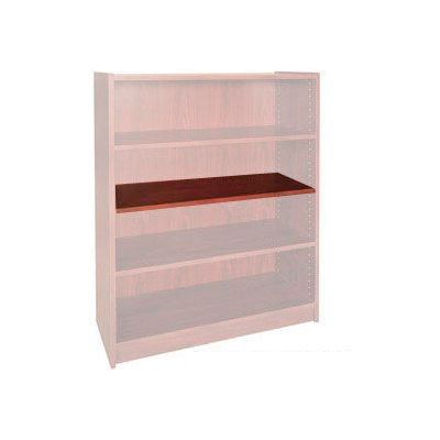 Extra Shelf - 34-1/2"W x 11-1/2"D x 3/4" Thick for Adj. Bookcase Mahogany