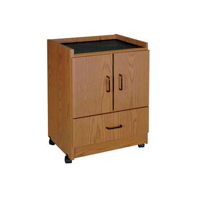 Ironwood Coffee Bar, 21-3/8"W x 17-7/8"D x 30-3/8"H, Medium Oak