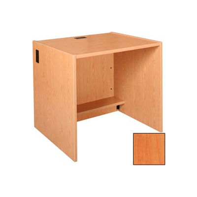 36" x 32" Desk Shell - 36"W x 30-1/8"D x 32-1/8"H Oiled Cherry