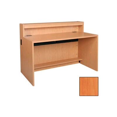 60" x 32" Desk Shell - 60"W x 30-1/8"D x 32-1/8"H Oiled Cherry