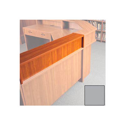 60" Riser Unit - 60"W x 10"D x 10"H Gray
