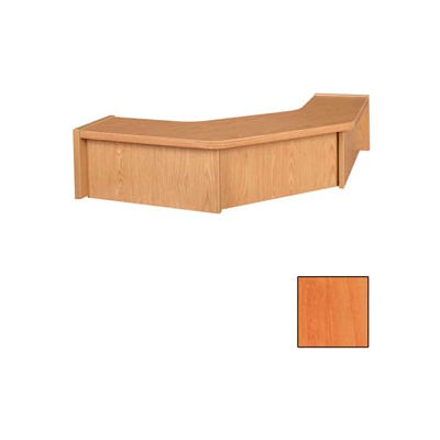 Corner Riser - 31"W x 31"D x 10"H Oiled Cherry