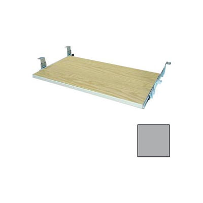 Keyboard Shelf for CDC - 27-5/8"W x 16"D x 4"H Gray