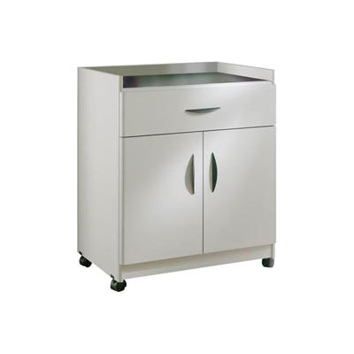 Ironwood Deluxe Machine Stand, 30"W x 19-5/8"D x 36-1/8"H, Gray