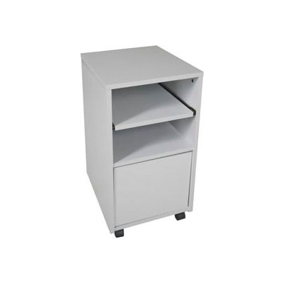 Ironwood Fax Stand, 16"W x 20"D x 26-3/8"H, Gray