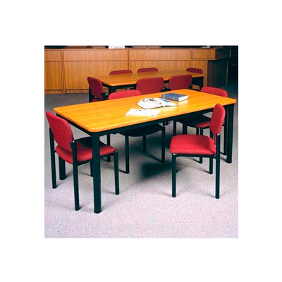 Rectangle Library Table - 72"W x 36"D x 29"H Oiled Cherry