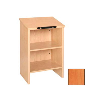 Dictionary Stand - 23-3/8"W x 16"D x 42-1/8"H Oiled Cherry