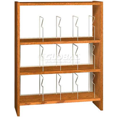 48" Picture Book Shelving Base - 37"W x 12-1/2"D x 47-1/4"H Gray