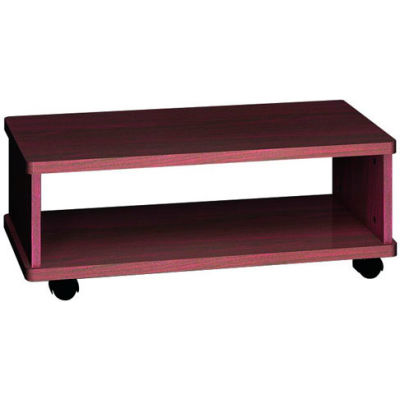 Ironwood Printer Wagon, 32"W x 15-7/8"D x 12-1/8"H, Mahogany