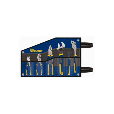 IRWIN VISE-GRIP® 2078708 5 PC. Set (Slip Joint, Diag., Tongue & Groove Linesman, Adj. Wrench)